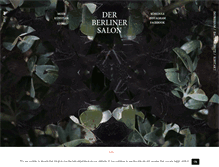 Tablet Screenshot of derberlinersalon.com